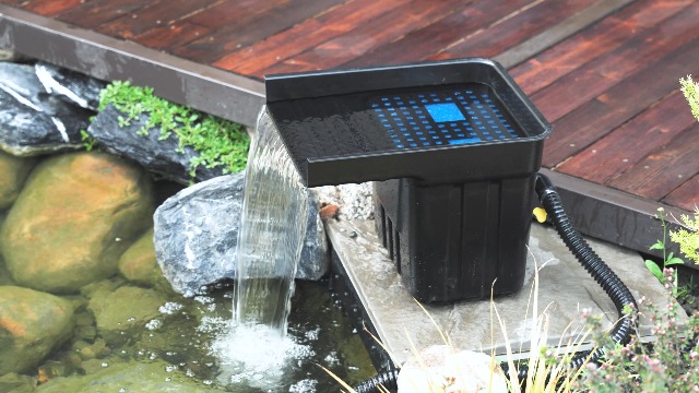 Amazon.com: POPOSOAP Pond Waterfall Spillway Kit with 1200GPH Pond